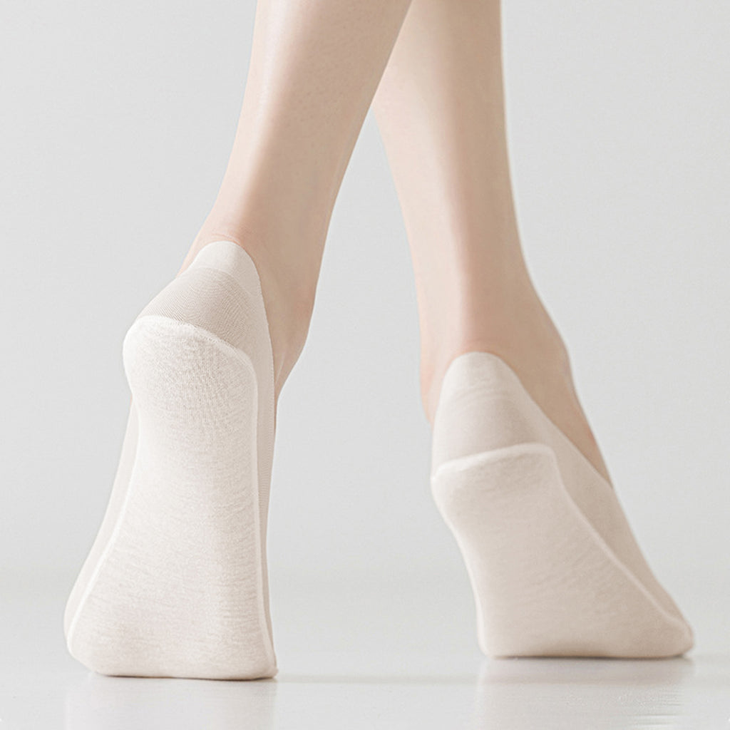 Anna-Kaci Women's Invisible Non-Slip No-Show Socks 6pk