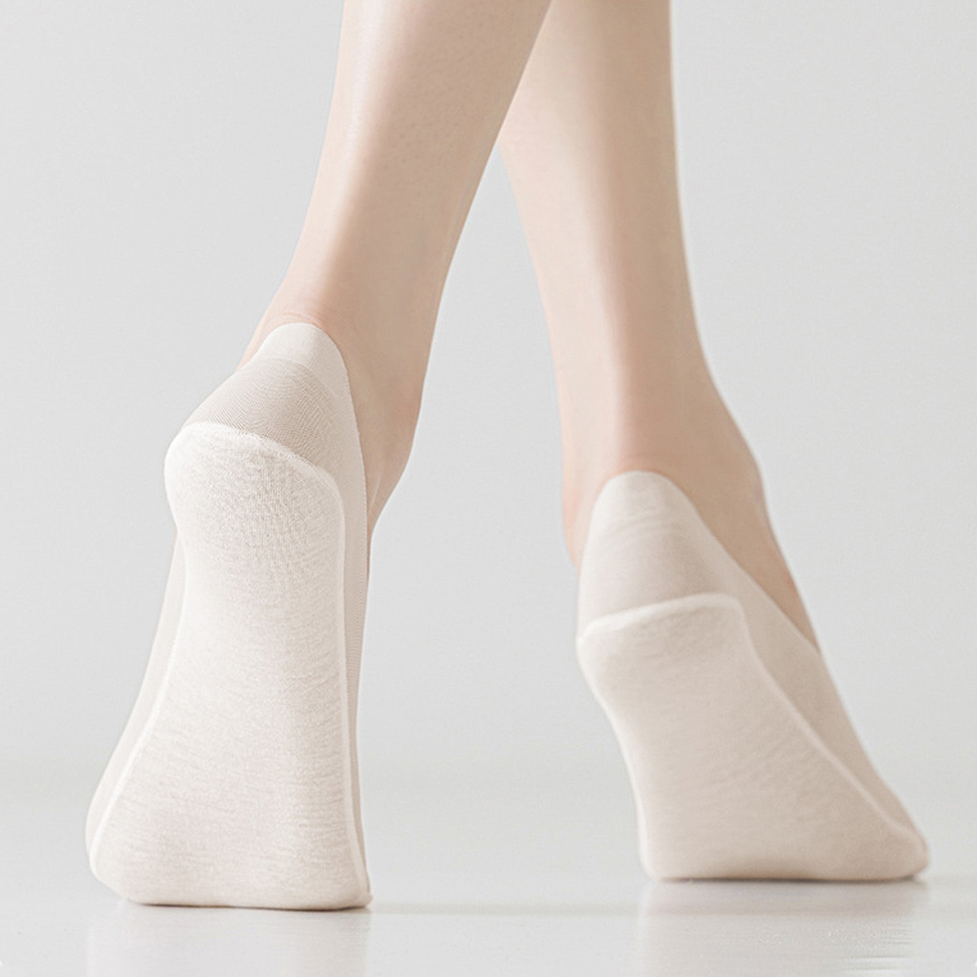 Anna-Kaci Women's Invisible Non-Slip No-Show Socks 6pk