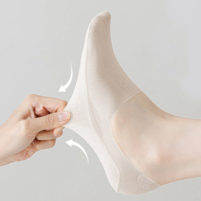 Anna-Kaci Women's Invisible Non-Slip No-Show Socks 6pk