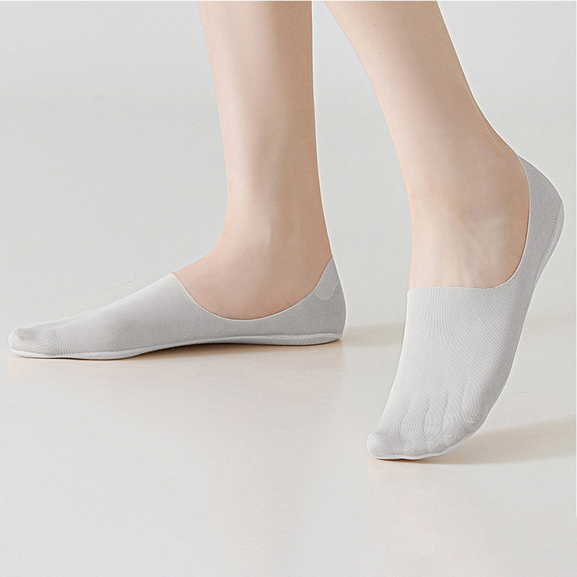 Anna-Kaci Women's Invisible Non-Slip No-Show Socks 6pk