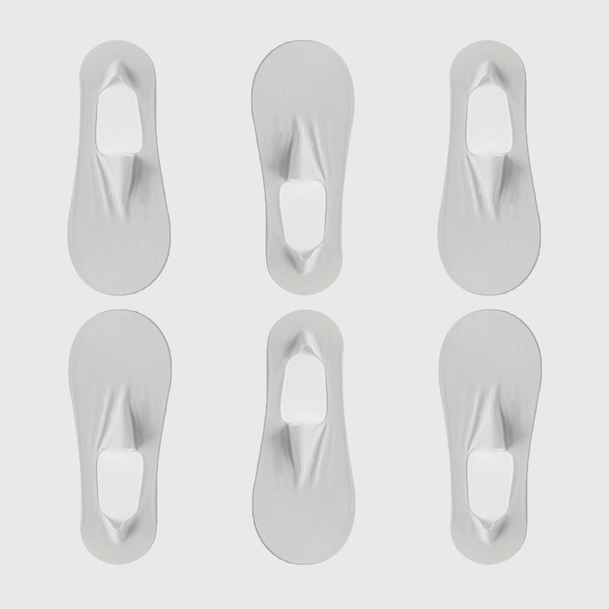 Anna-Kaci Women's Invisible Non-Slip No-Show Socks 6pk