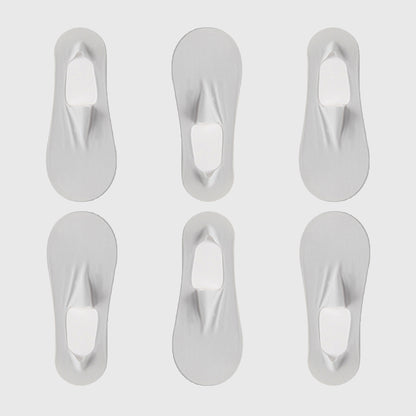Anna-Kaci Women's Invisible Non-Slip No-Show Socks 6pk