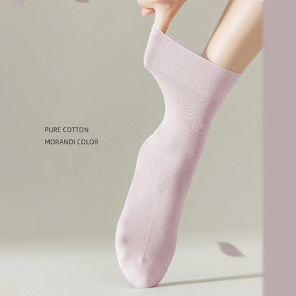 Anna-Kaci Women's Soft Solid Color Ankle Socks 6Pk