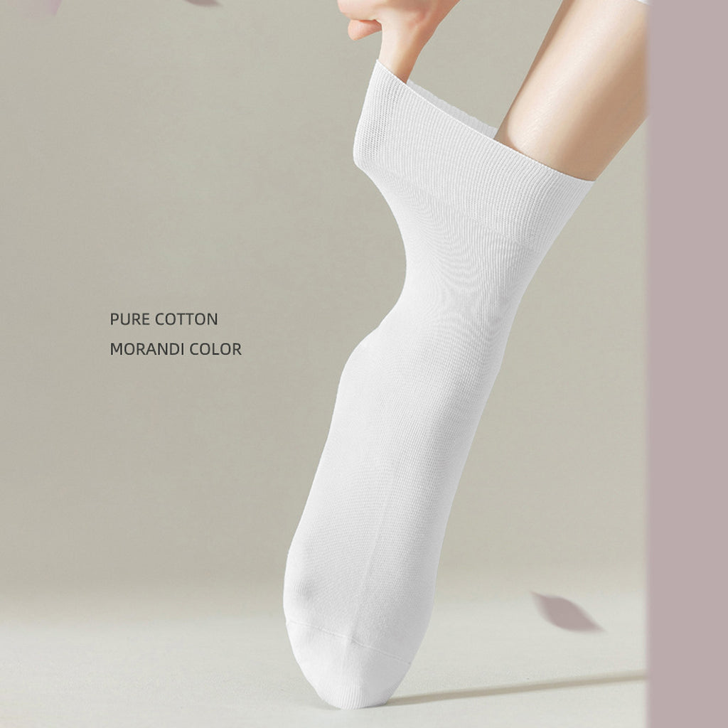 Anna-Kaci Women's Soft Solid Color Ankle Socks 6Pk
