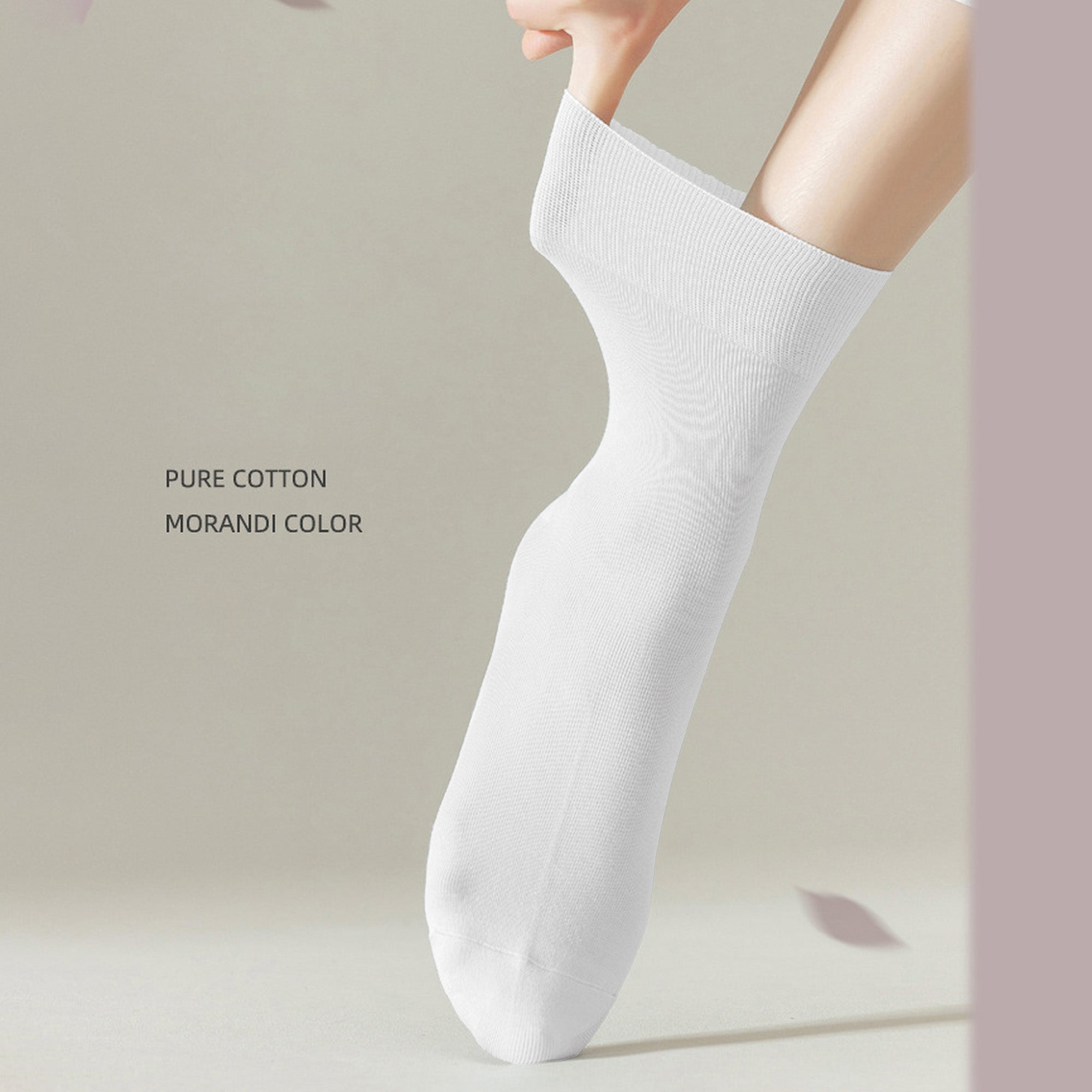 Anna-Kaci Women's Soft Solid Color Ankle Socks 6Pk