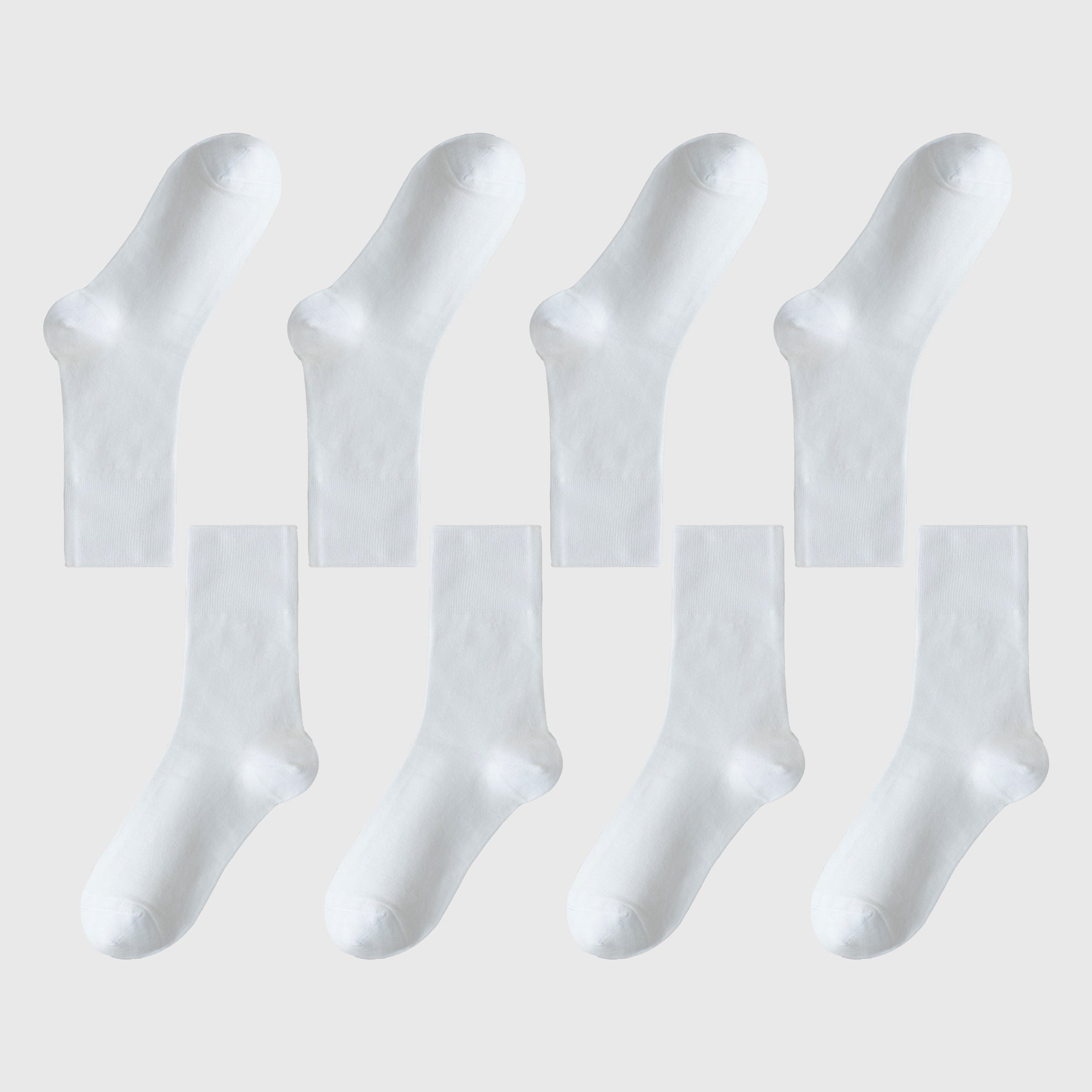 Anna-Kaci Women's Soft Solid Color Ankle Socks 6Pk