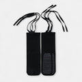 Anna-Kaci Women's 2-Pack Over-the-Calf Grip Socks with Ribbon Tie and Non-Slip Sole for Barre Pilates Yoga