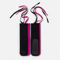 Anna-Kaci Women's 2-Pack Over-the-Calf Grip Socks with Ribbon Tie and Non-Slip Sole for Barre Pilates Yoga