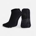 Anna-Kaci Women's 2-Pack Five-Toe Non-Slip Ankle Socks with Grip Soles for Yoga Pilates and Barefoot Stability