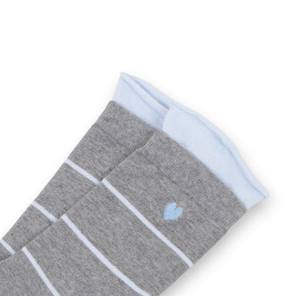 Anna-Kaci 3-Pack Women's Cotton Crew Socks with Embroidered Bows and Cute Style