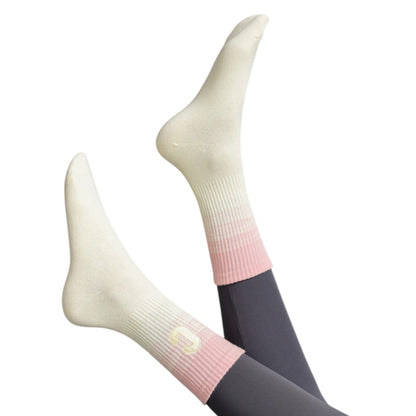 Anna-Kaci 3-Pack Women's Cotton Crew Socks with Cushioned Arch and Moisture-Wicking Athletic Fit