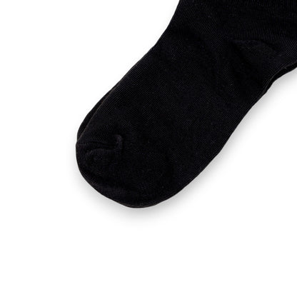 Anna-Kaci 3-Pack Women's Crew Socks with Ruffle Lettuce Edge Trim and Delicate Embroidered Detail
