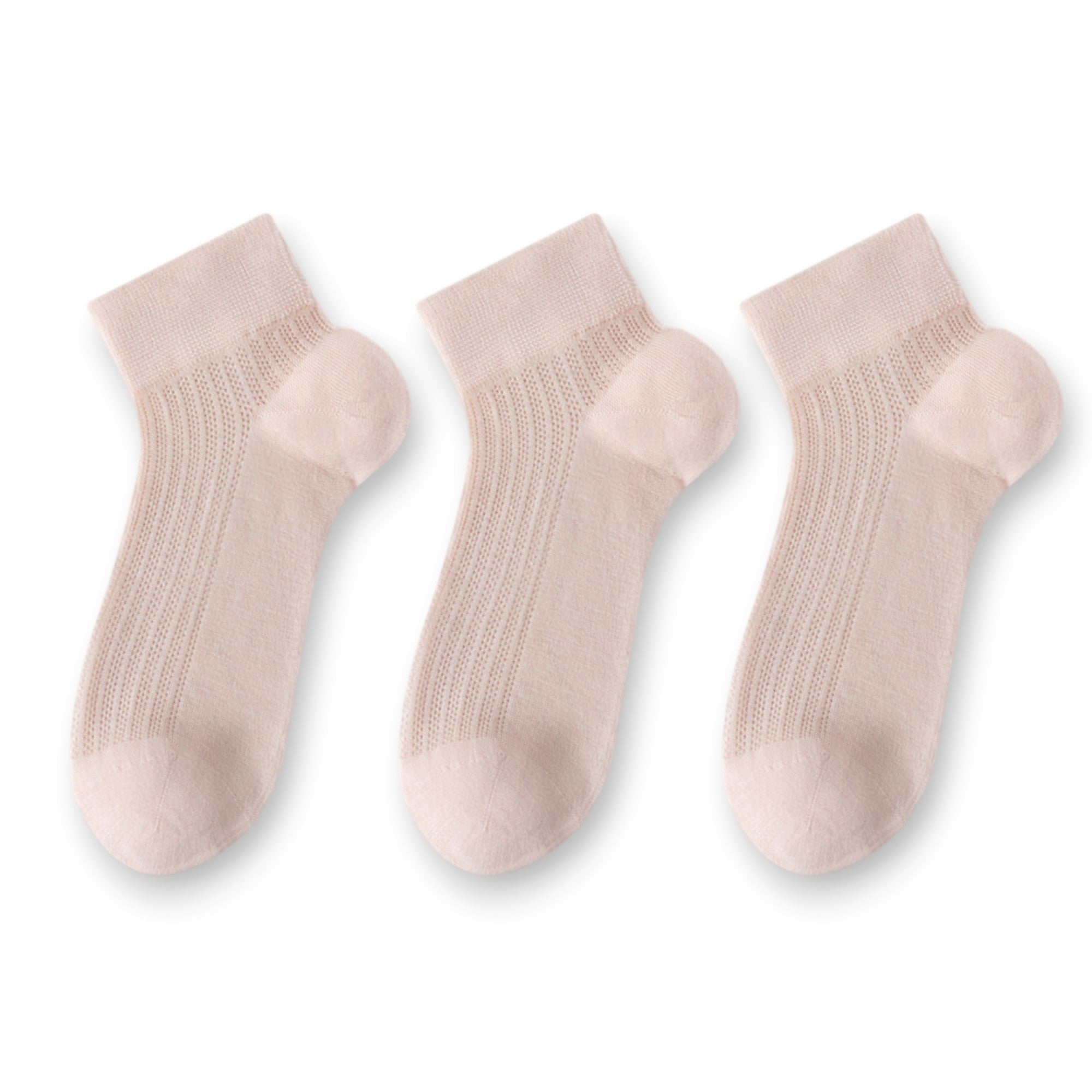 Anna-Kaci 3-Pack Women's Cotton Ankle Socks Breathable Odor Free Cooling Comfort
