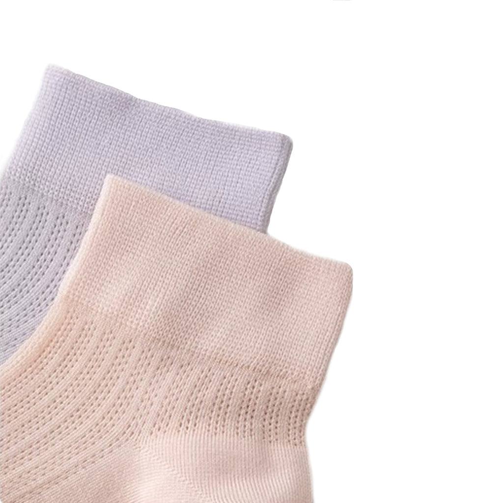 Anna-Kaci 3-Pack Women's Cotton Ankle Socks Breathable Odor Free Cooling Comfort