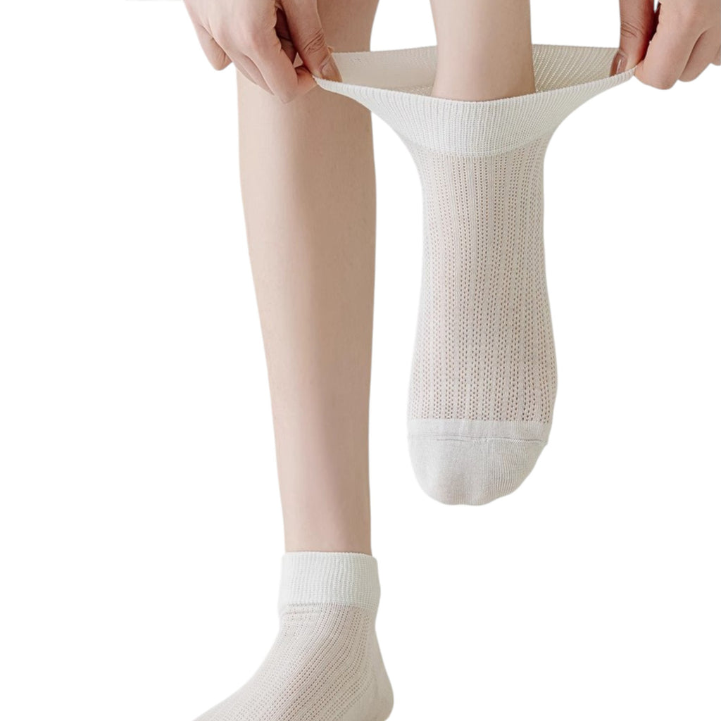 Anna-Kaci 3-Pack Women's Cotton Ankle Socks Breathable Odor Free Cooling Comfort
