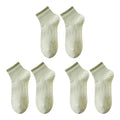 Anna-Kaci 3-Pack Women's Mid-Ankle Sports Socks with Silicone Non-Slip Grip and Breathable Comfort