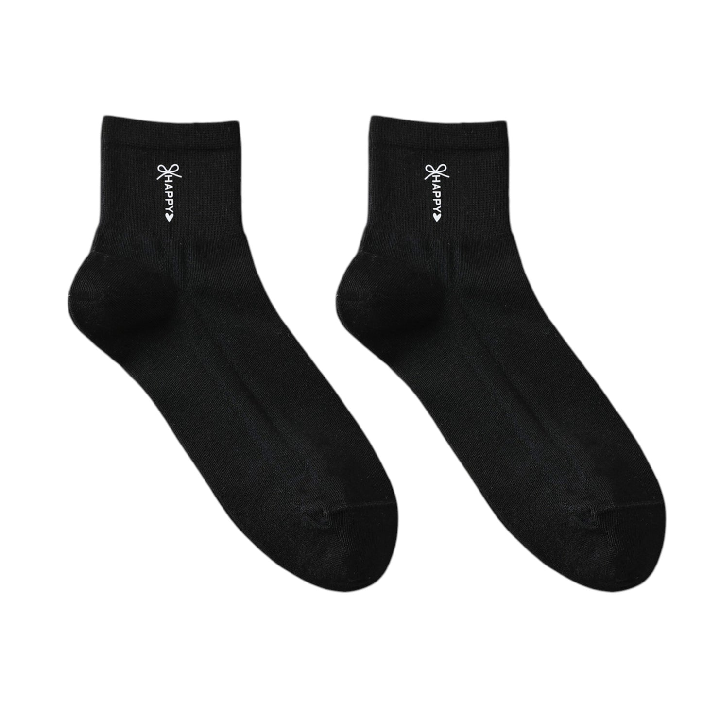 Anna-Kaci 5 Pairs Women's Breathable Mesh Crew Socks with Antibacterial Design for Everyday Comfort