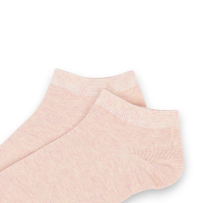 Anna-Kaci Women's 6-Pair Pure Cotton Low Cut Socks Antibacterial Soft Breathable Everyday Comfort Fit