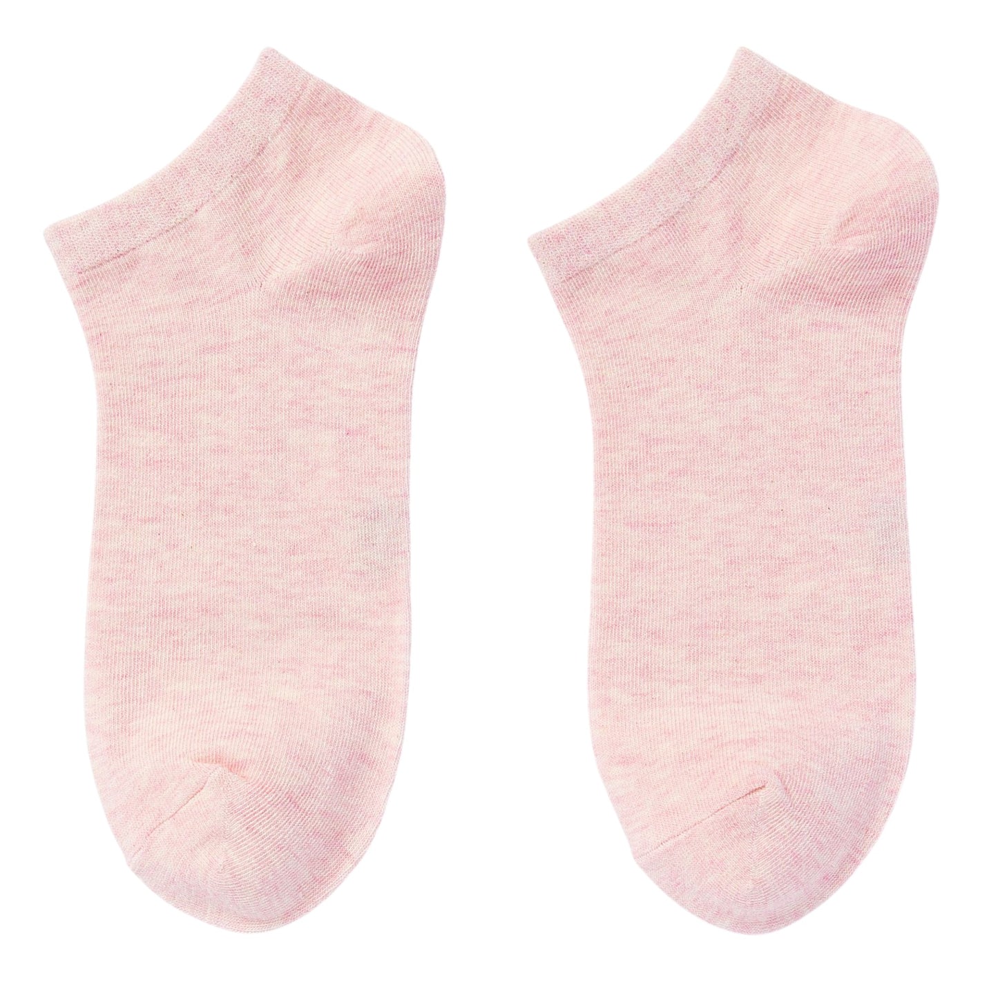 Anna-Kaci Women's 6-Pair Pure Cotton Low Cut Socks Antibacterial Soft Breathable Everyday Comfort Fit