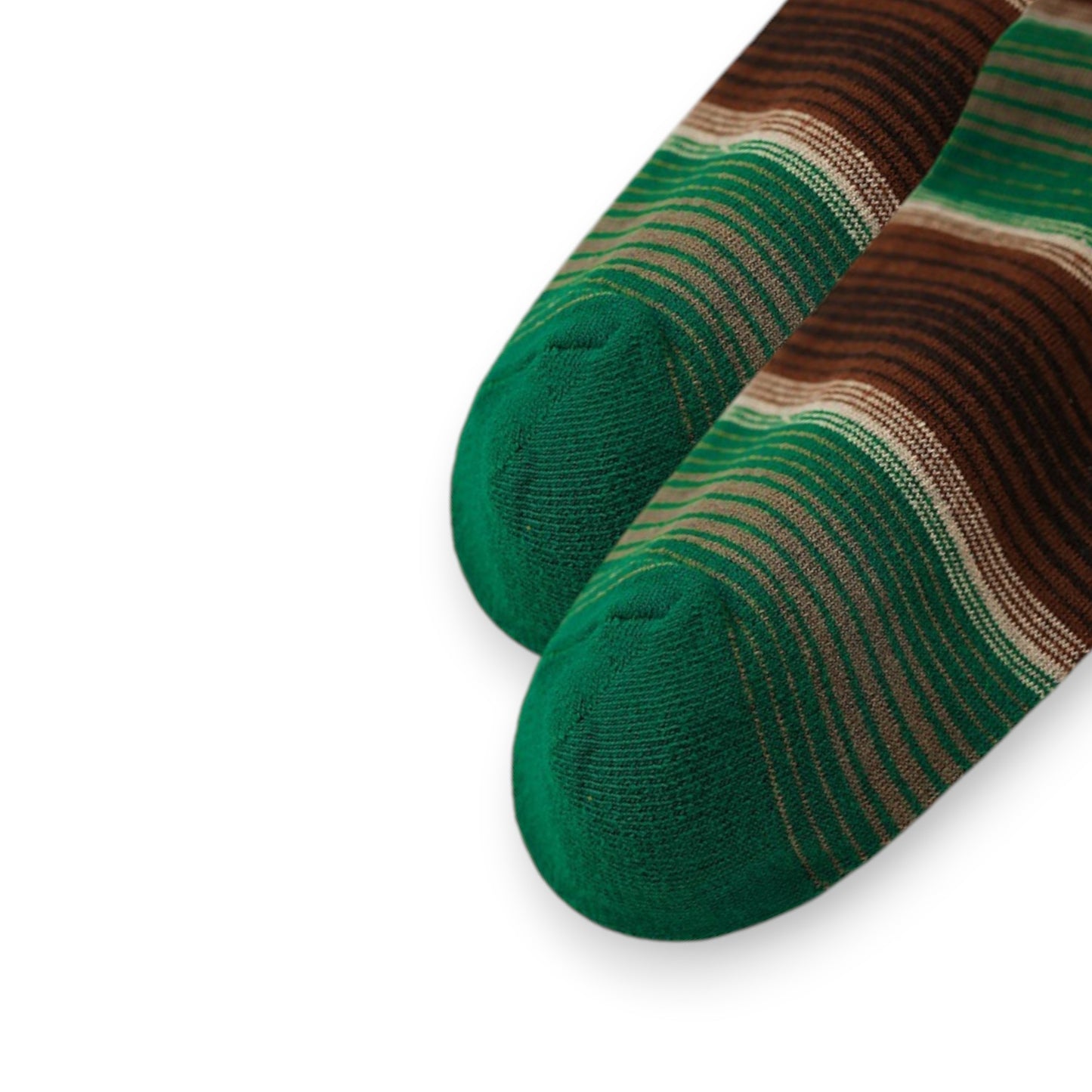 Anna-Kaci 3 Pairs Cotton Crew Socks with Retro Colored Striped Patterns and Comfortable Classic