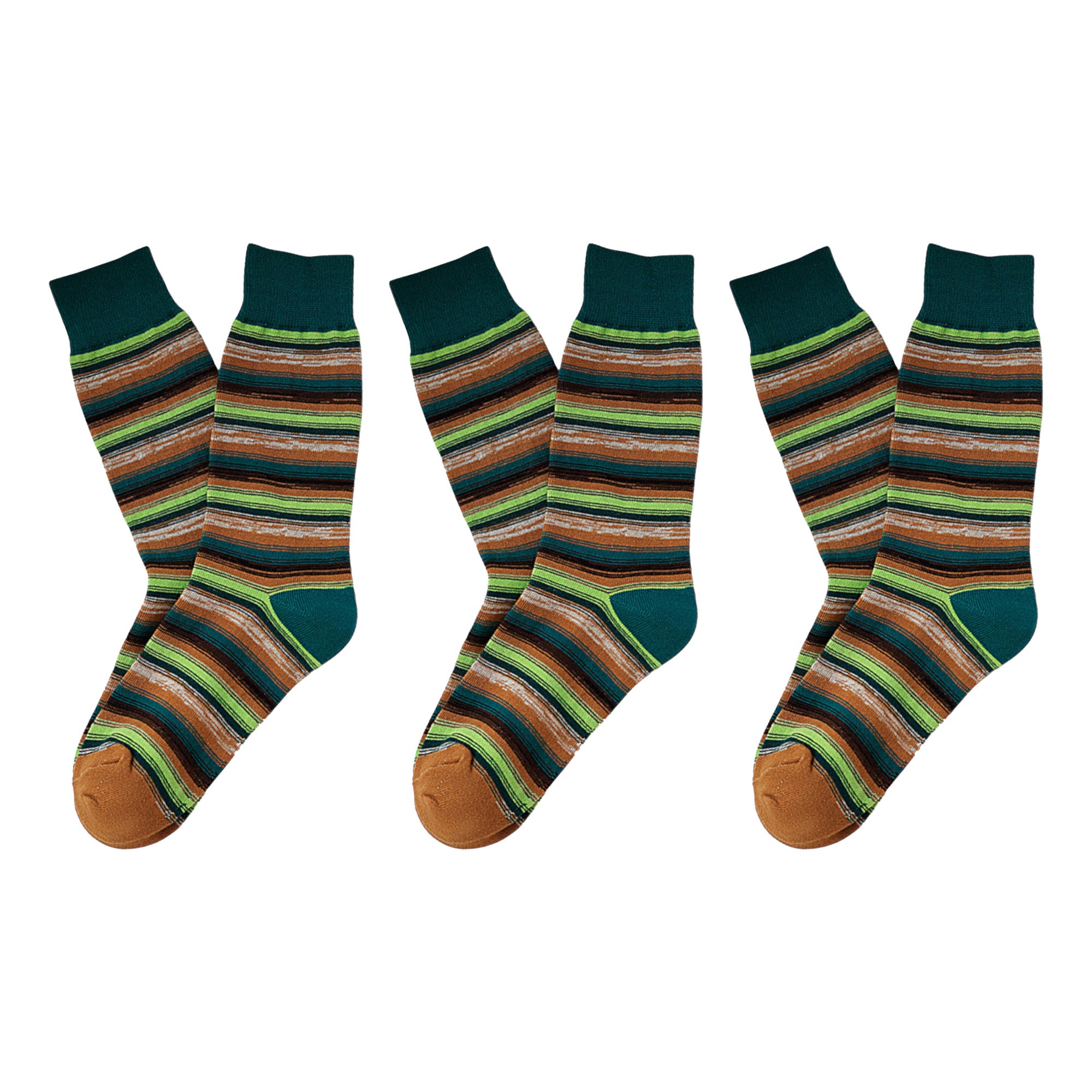 Anna-Kaci Womens Crew Socks 3 Pairs Soft Stretch Casual Everyday Wear