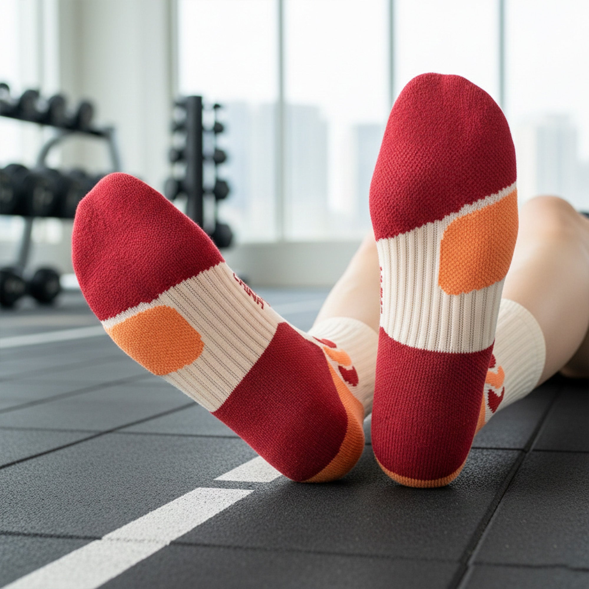 Anna-Kaci Womens Athletic Crew Socks Cotton Blend Breathable Fit 3 Pair Pack