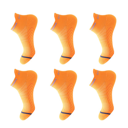 Anna-Kaci women's Anti-Slip Athletic Ankle Socks 6pk - for Running & Training