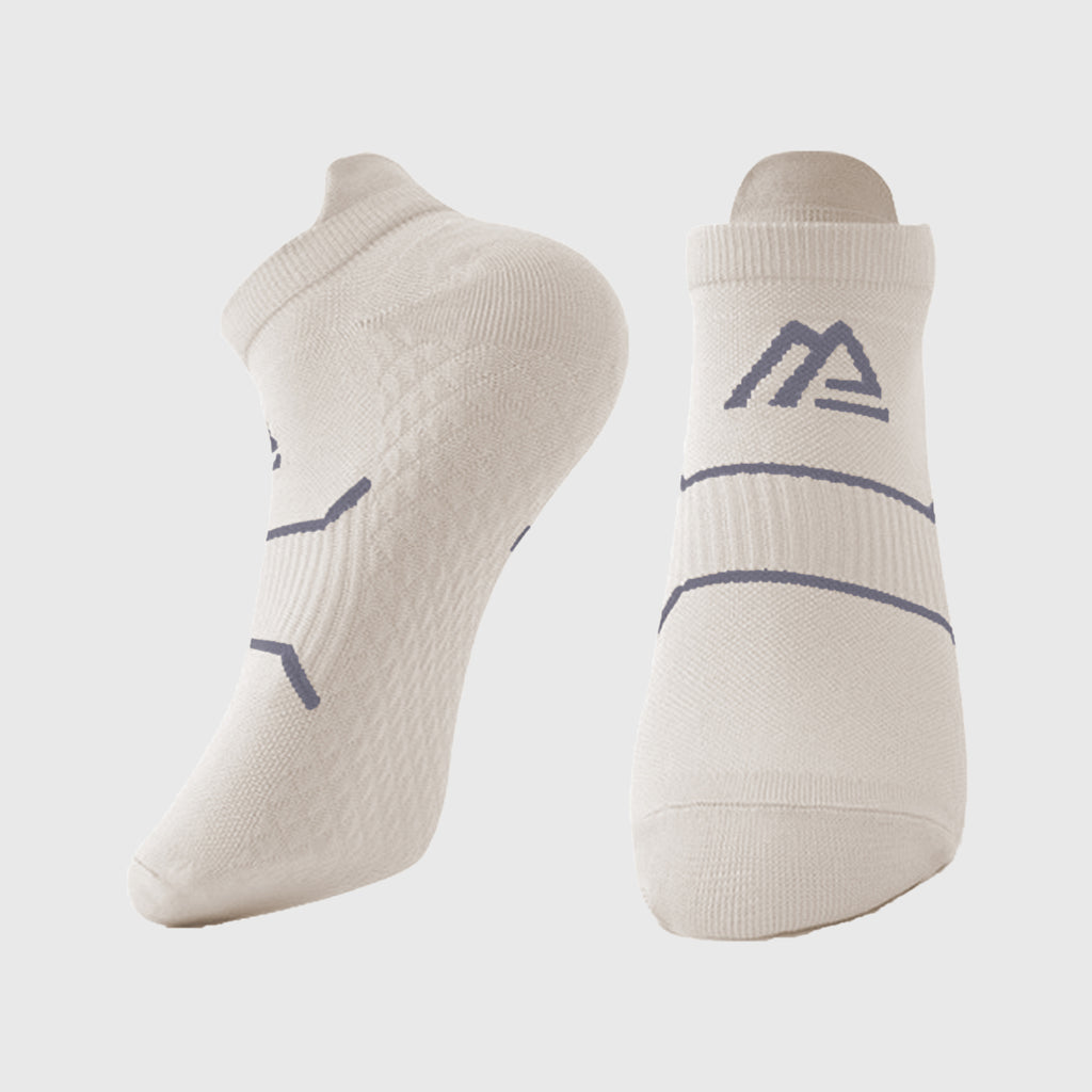 Anna-Kaci Men's Athletic Ankle Socks 6pk with Geometric Design