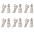 Anna-Kaci Men's Athletic Ankle Socks 6pk with Geometric Design