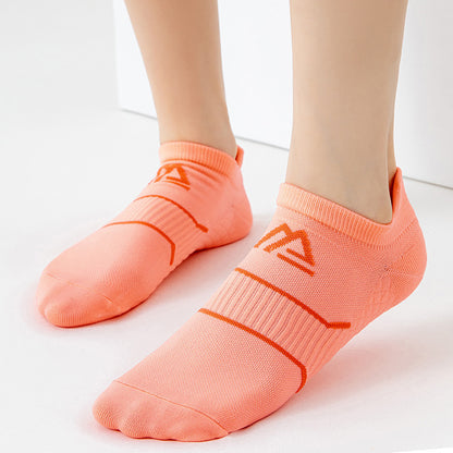 Anna-Kaci Men's Athletic Ankle Socks 6pk with Geometric Design