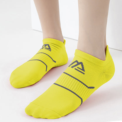 Anna-Kaci Men's Athletic Ankle Socks 6pk with Geometric Design