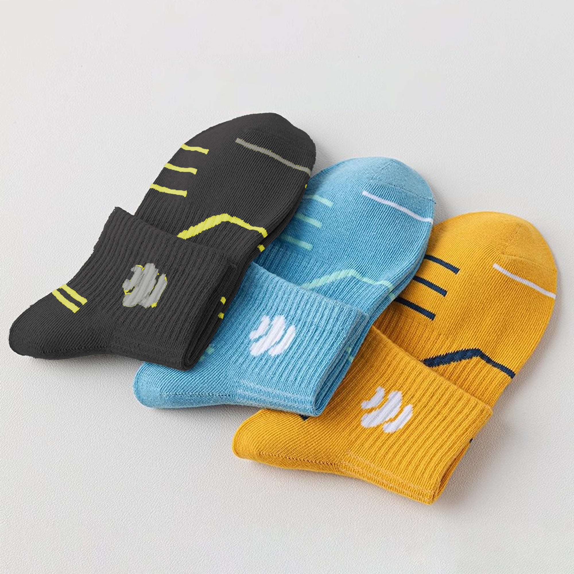 Anna-Kaci Men's Breathable Athletic Ankle Socks 6pk
