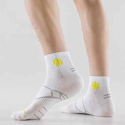 Anna-Kaci Men's Breathable Athletic Ankle Socks 6pk