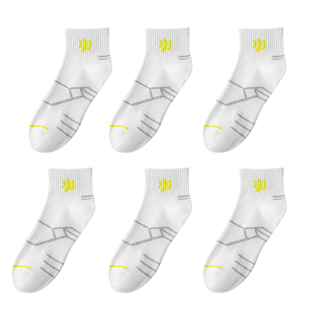 Anna-Kaci Men's Breathable Athletic Ankle Socks 6pk