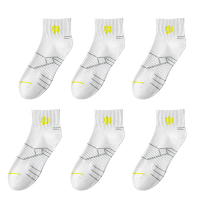 Anna-Kaci Men's Breathable Athletic Ankle Socks 6pk