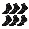 Anna-Kaci Men's 6pk Athletic Ankle Socks with Accents
