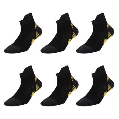 Anna-Kaci Men's 6pk Sports Athletic Ankle Socks