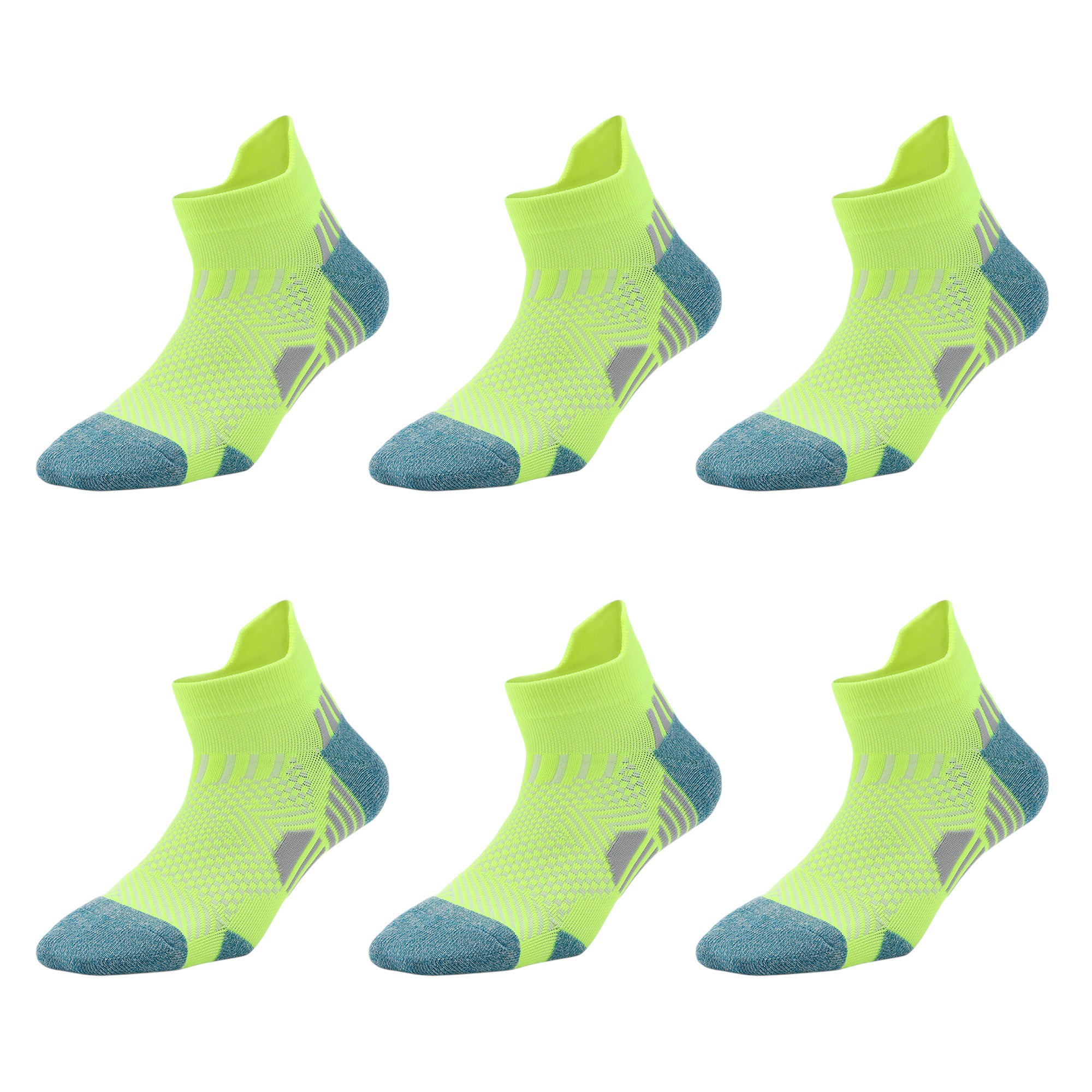 Anna-Kaci Men's 6pk Sports Athletic Ankle Socks