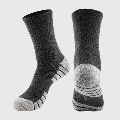 Anna-Kaci Men's Crew Athletic Socks 6pk with Accents