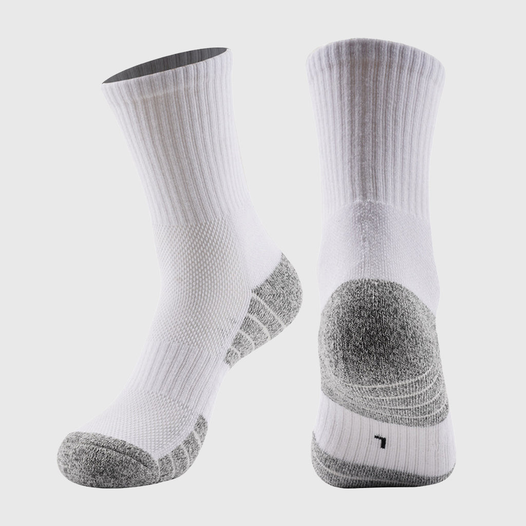 Anna-Kaci Men's Crew Athletic Socks 6pk with Accents