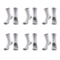 Anna-Kaci Men's Crew Athletic Socks 6pk with Accents
