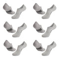 Anna-Kaci Men's 6pk Breathable No - Show Athletic Socks