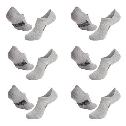 Anna-Kaci Men's 6pk Breathable No - Show Athletic Socks
