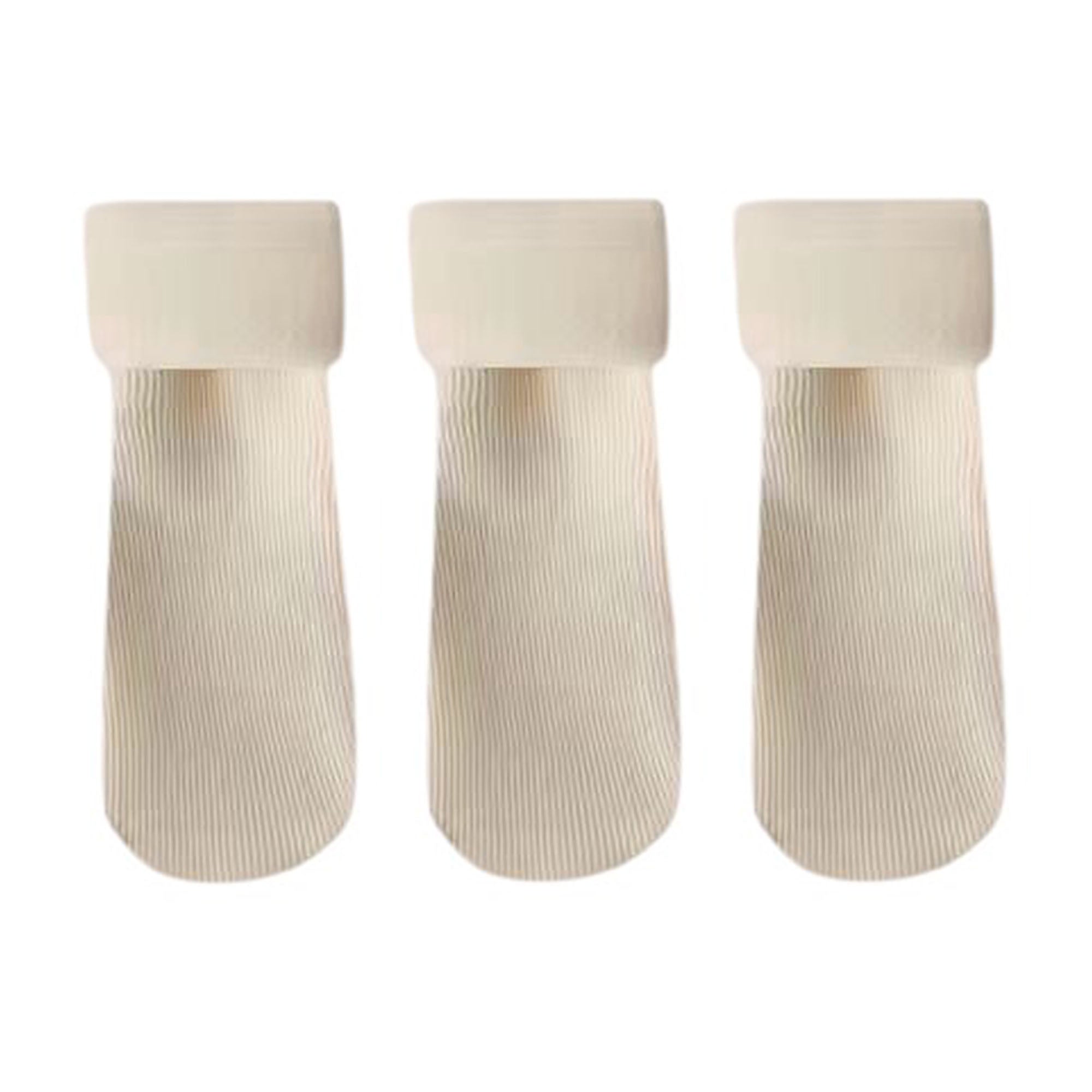 Anna-Kaci 3-Pair Soft Ribbed Crew Socks Set with Stretch Comfort Fabric, Reinforced Cuffs, Breathable Knit Design and Everyday Cozy Wear Giftable Pack