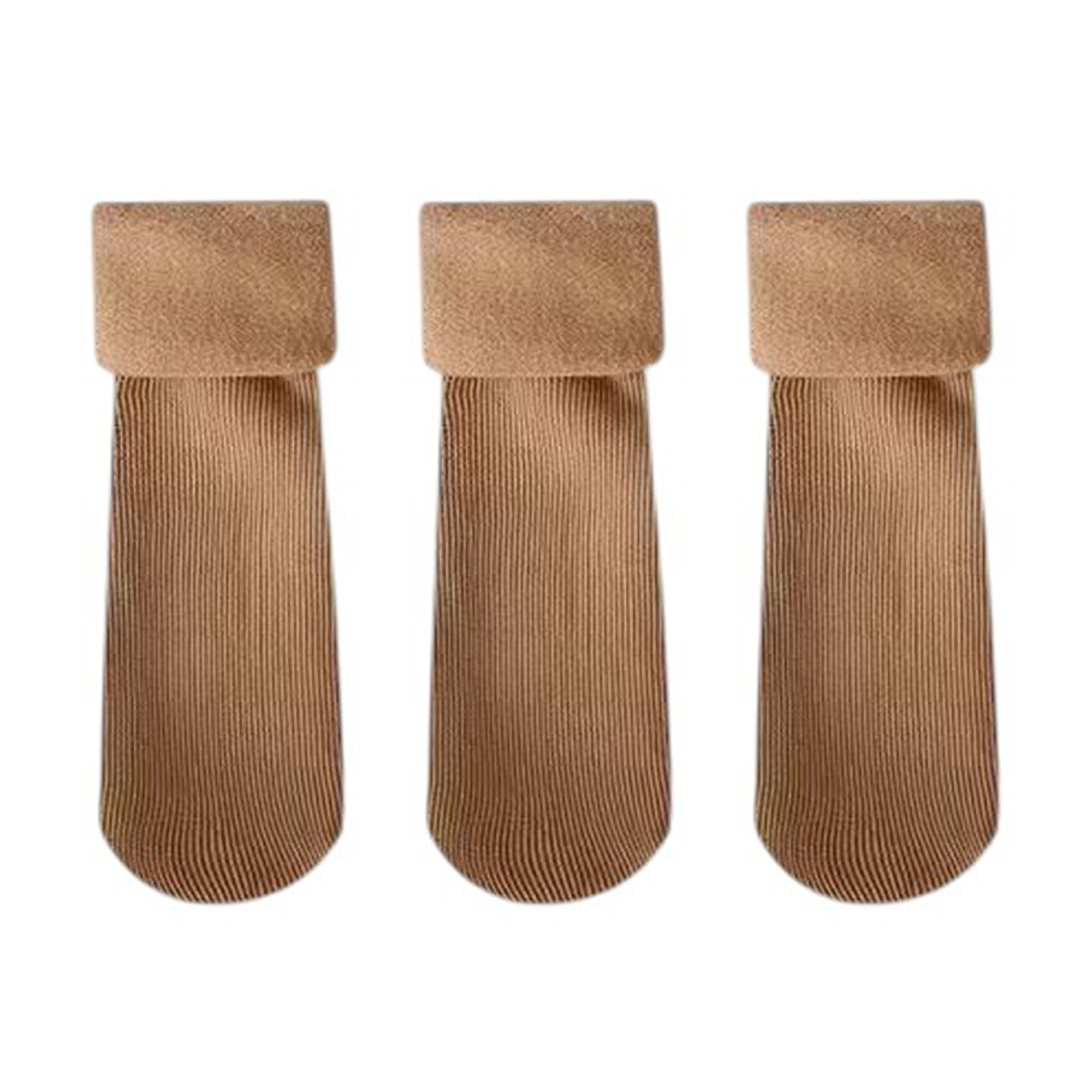Anna-Kaci 3-Pair Soft Ribbed Crew Socks Set with Stretch Comfort Fabric, Reinforced Cuffs, Breathable Knit Design and Everyday Cozy Wear Giftable Pack