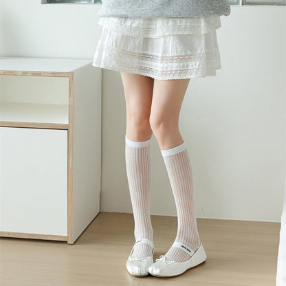 Anna-Kaci Women's 6pk Ribbed Knee - High Socks - Soft & Breathable