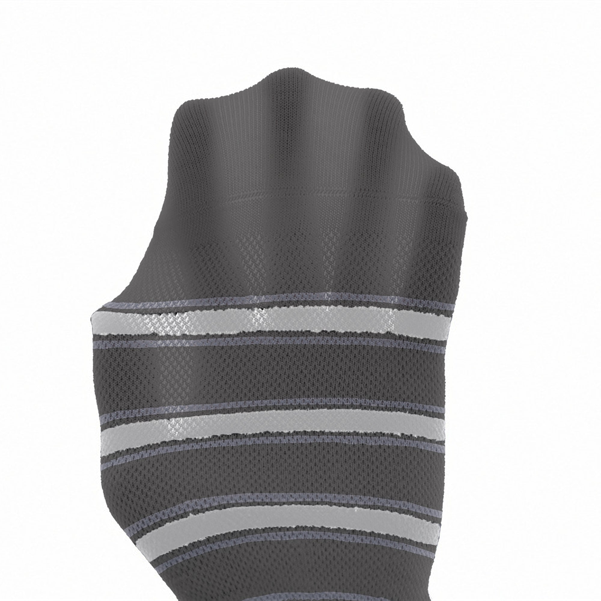 Anna-Kaci Women's 6pk Striped Ankle Socks with Cuffed Design