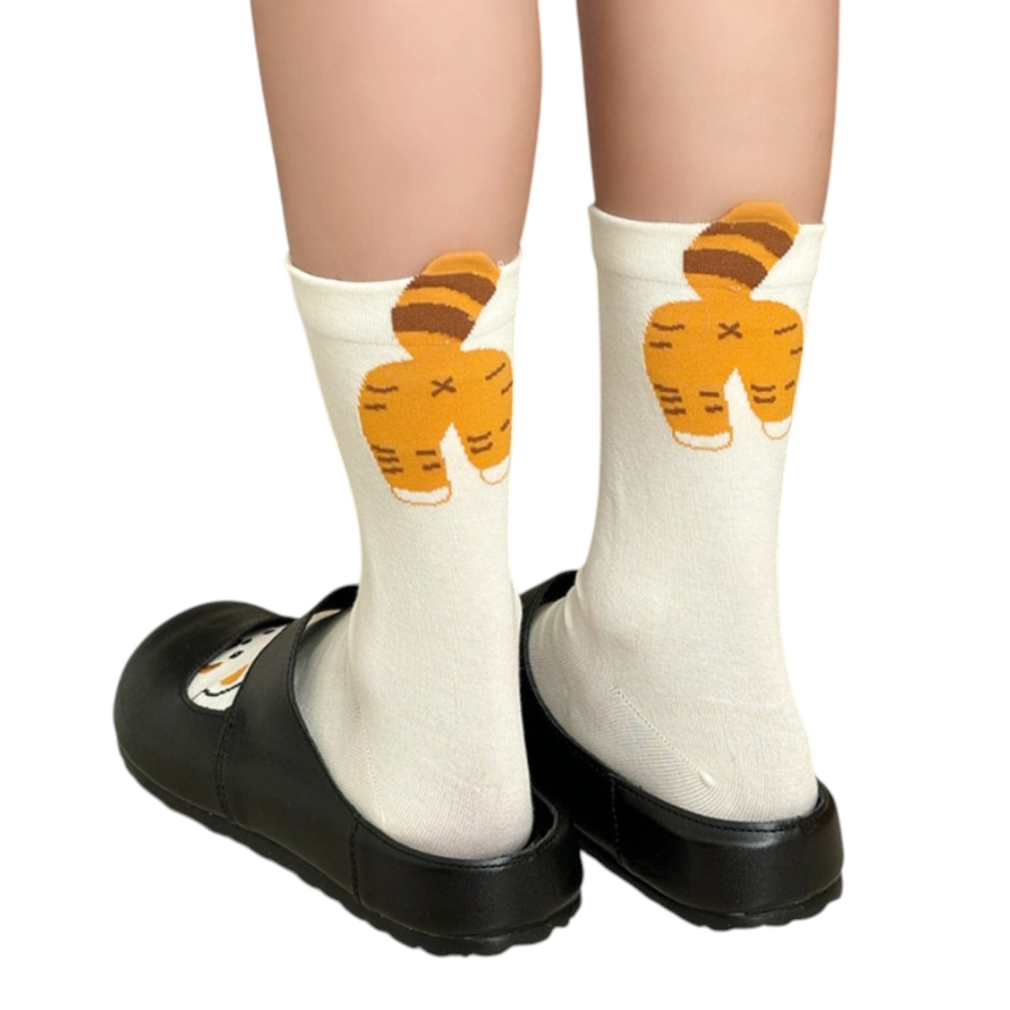 Anna-Kaci Women's 3-Pair Cotton Blend Socks with Cute Animal Designs Breathable and Comfortable