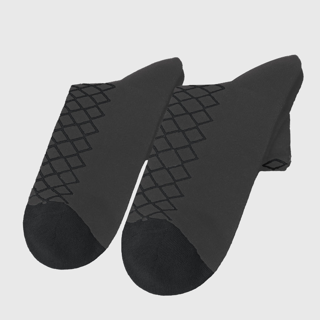 Anna-Kaci 6pk Men's Socks with Geometric Pattern