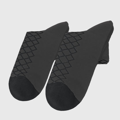 Anna-Kaci 6pk Men's Socks with Geometric Pattern
